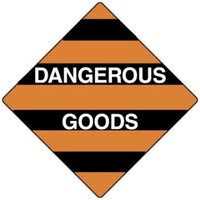 270x270mm - Poly - Dangerous Goods
