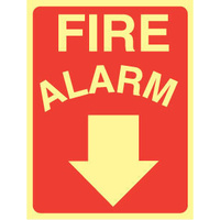 Fire Alarm (Arrow Down) - Luminous