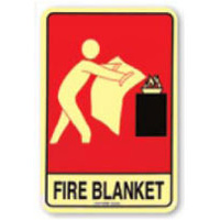Fire Blanket (With Picto) - Luminous