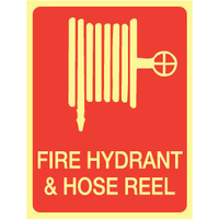 Fire Hydrant & Hose Reel (With Picto) - Luminous