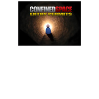 Confined Space Permits log book A4