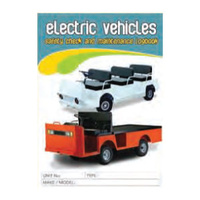 Electric Vehicles log book A5