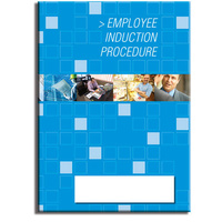 Employee Induction log book A4
