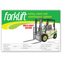 Forklift - Multi Shift  log book A5
