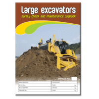 Large Excavators log book A5