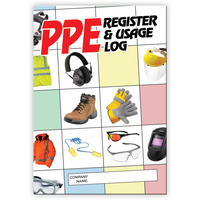 PPE Register log book A5