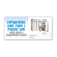 Refrigeration log book DL