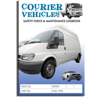 Courier Vehicles - Log Book A5