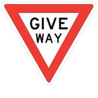 750 Triangle - AL CL1W - Give Way