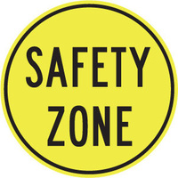 R3-2A -- 450mm Diam - AL CL1W - Safety Zone 