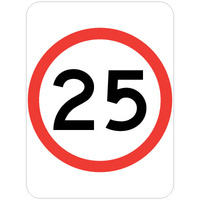 25 Speed Restriction 