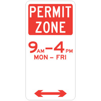 Permit Zone (Double Arrow)