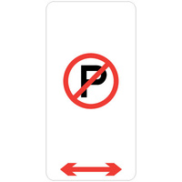 No Parking (Double Arrow)