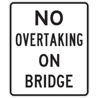 No Overtaking On Bridge 