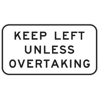 Keep Left Unless Overtaking 