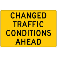 Changed Traffic Conditions Ahead