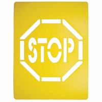 600X400mm - Stencil - Polypropylene - STOP