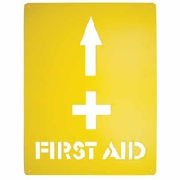 First Aid Stencil Poly