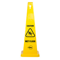 890mm - Safety Cone - Caution Wet Floor