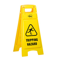 Plastic Sign Stand - Double Sided - Tripping Hazard