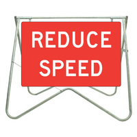 900x600 - Swing Stand and Sign - Reduce Speed