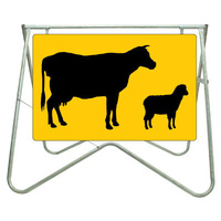 900x600mm - Swing Stand and Sign - Stock Picto 