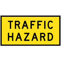 1200x900 - CL1W BED - Traffic Hazard Ahead
