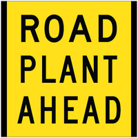 600x600 - CL1W Fluted Board - Road Plant Ahead 