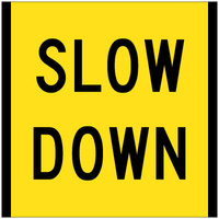 600x600 - CL1W Fluted Board - Slow Down 