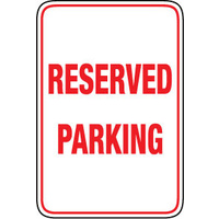 450x300mm - Metal - Reserved Parking