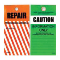 Pkt of 25 Tear Proof - Repair & Caution