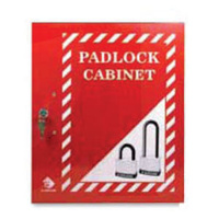 Lockable Padlock Cabinet (up to 56 padlocks)