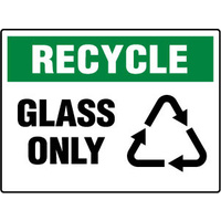 450x300mm - Metal - Recycle Glass Only