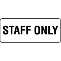 450x200mm - Metal - Staff Only