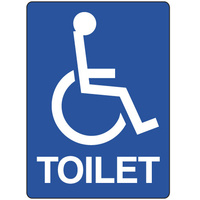 225x150mm - Poly - Disabled Toilet