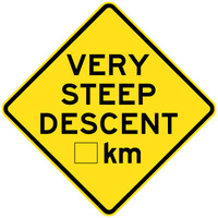 Very Steep Descent __km