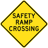 900x900mm - AL CL1W - Safety Ramp Crossing