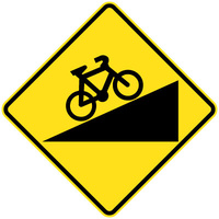 Steep Climb For Bicycles
