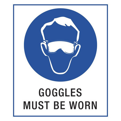Goggles Must Be Worn