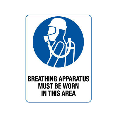 Breathing Apparatus Must be Worn