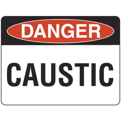 Danger Caustic