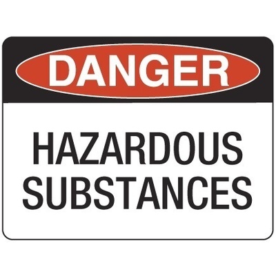 Danger Hazardous Substances