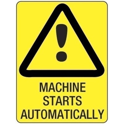 Machine Starts Automatically