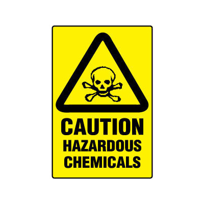 Caution Hazardous Chemicals