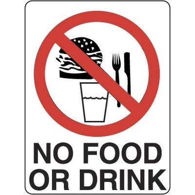 No Food or Drink