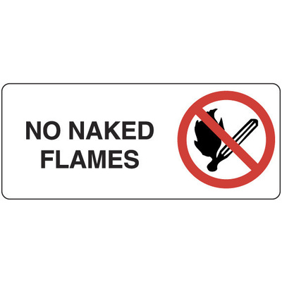 No Naked Flames (Landscape)