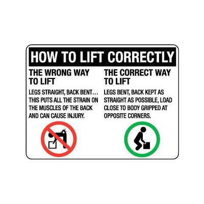 How to Lift Correctly The Wrong Way To Lift etc