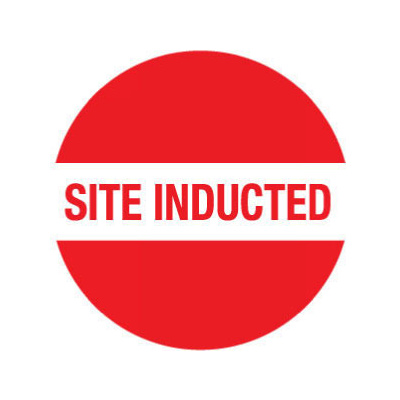 Site Inducted
