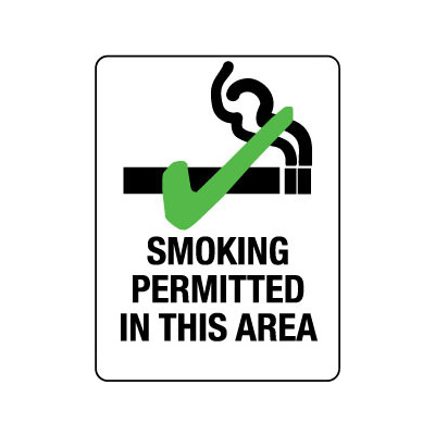 Smoking Permitted in This Area