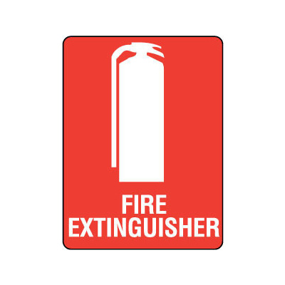 Fire Extinguisher (with pictogram)